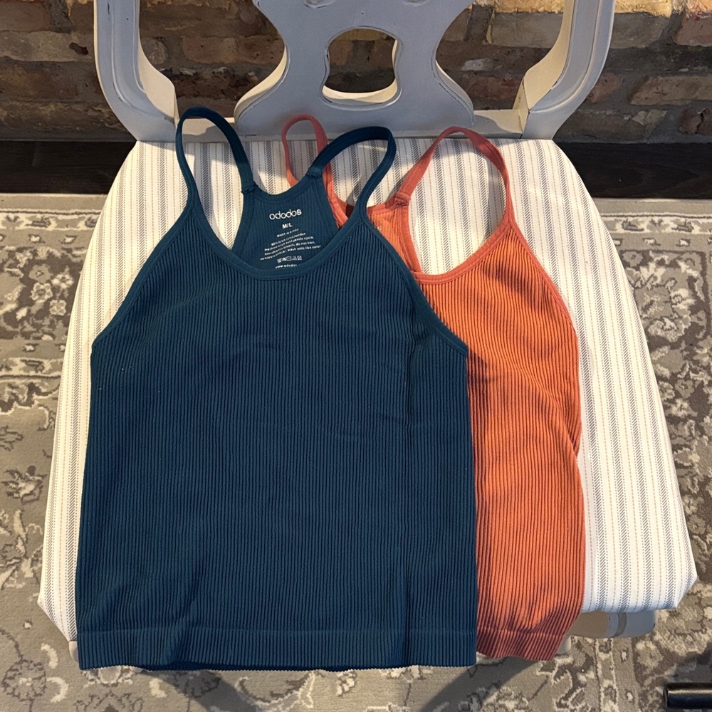 Ribbed Athletic Tank Tops (2) Great for Layering